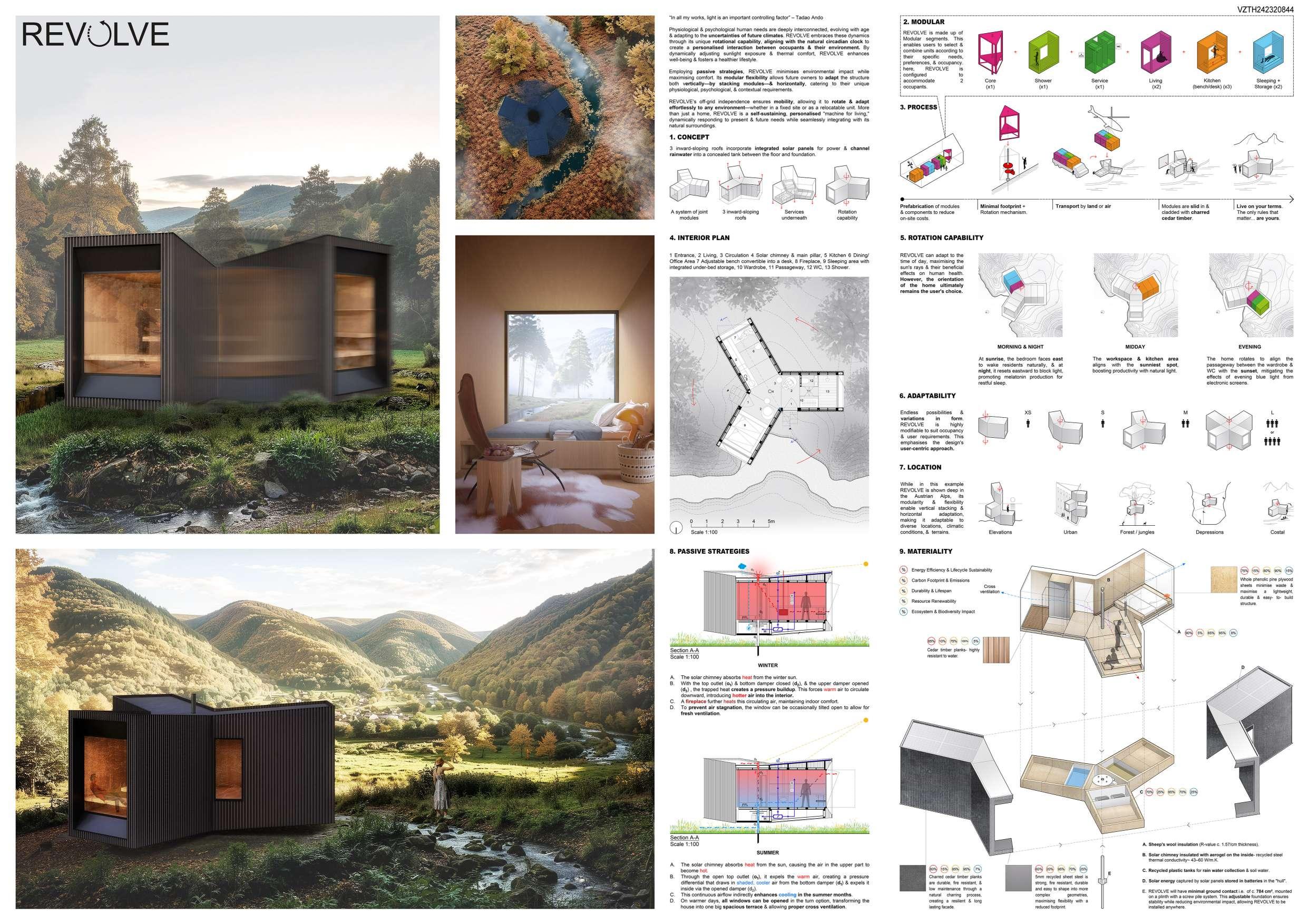 Third Winner Of Tiny House 2024 Architecture Competition - Stephen Centorrino and Owen Axisa