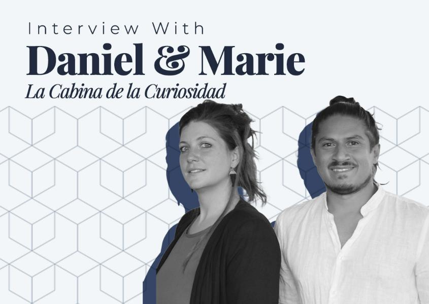 Architect Marie Combette & Architect Daniel Moreno Flores of La Cabina de la Curiosidad - The Jury o